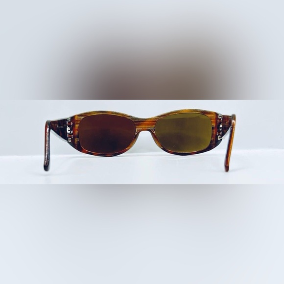 Roberto Steffani RS70 Brown Oval Sunglasses Frames Only - Picture 6 of 8